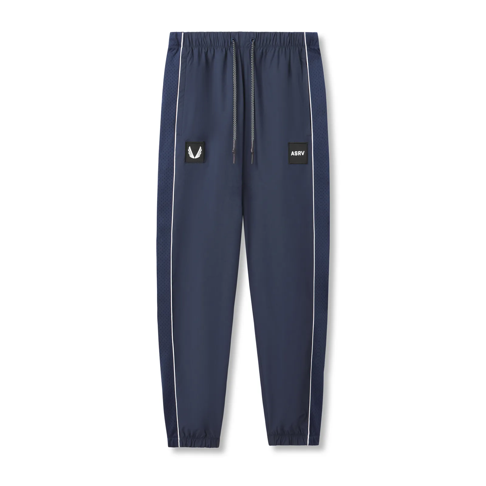 0796. Ripstop Oversized Track Pant - Navy "Patch"