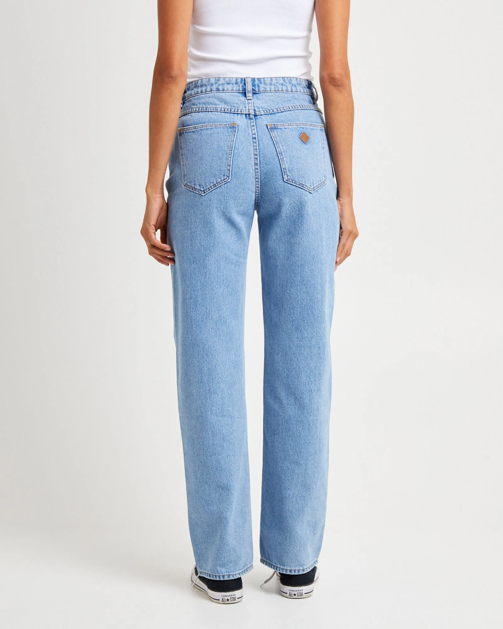 Abrand Carrie Jean Gigi Mid Blue