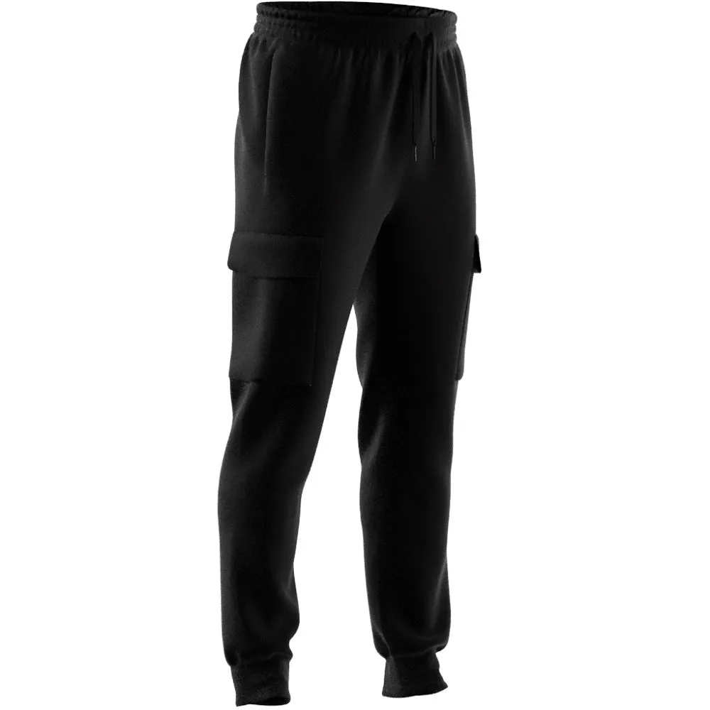 ADIDAS FEEL COZY BLACK CARGO PANTS