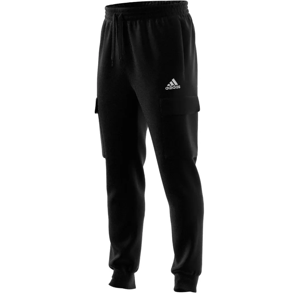 ADIDAS FEEL COZY BLACK CARGO PANTS