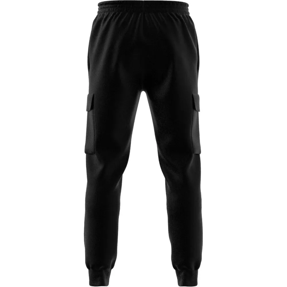 ADIDAS FEEL COZY BLACK CARGO PANTS