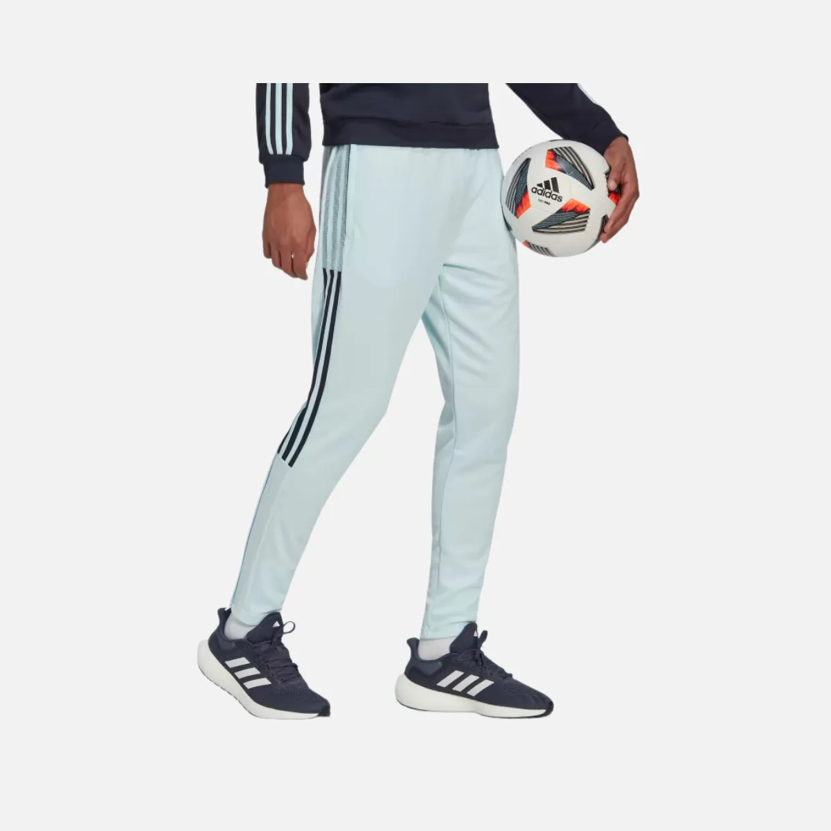 Adidas Tiro Track Men's Football Pant -Almost Blue / Legend Ink