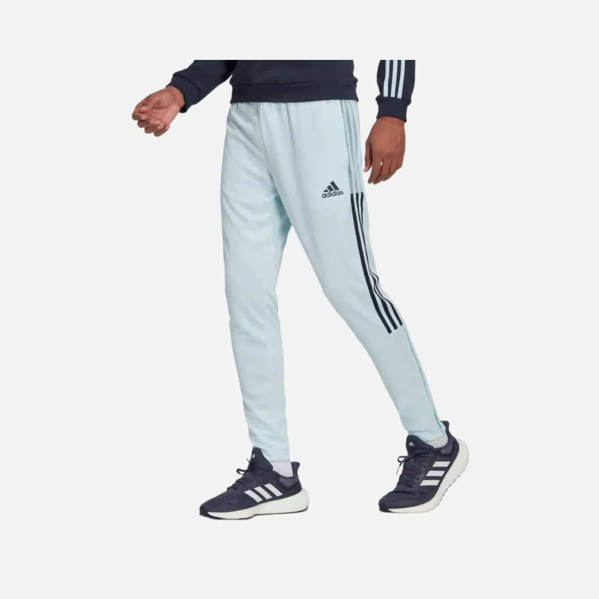 Adidas Tiro Track Men's Football Pant -Almost Blue / Legend Ink