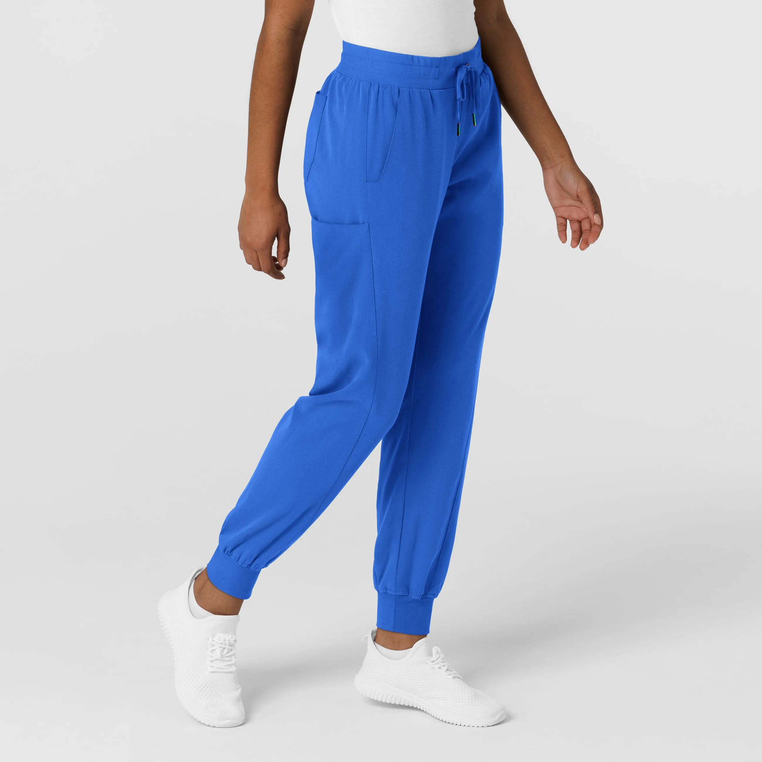 Aero Remix Women's Cargo Jogger Scrub Pant - Royal