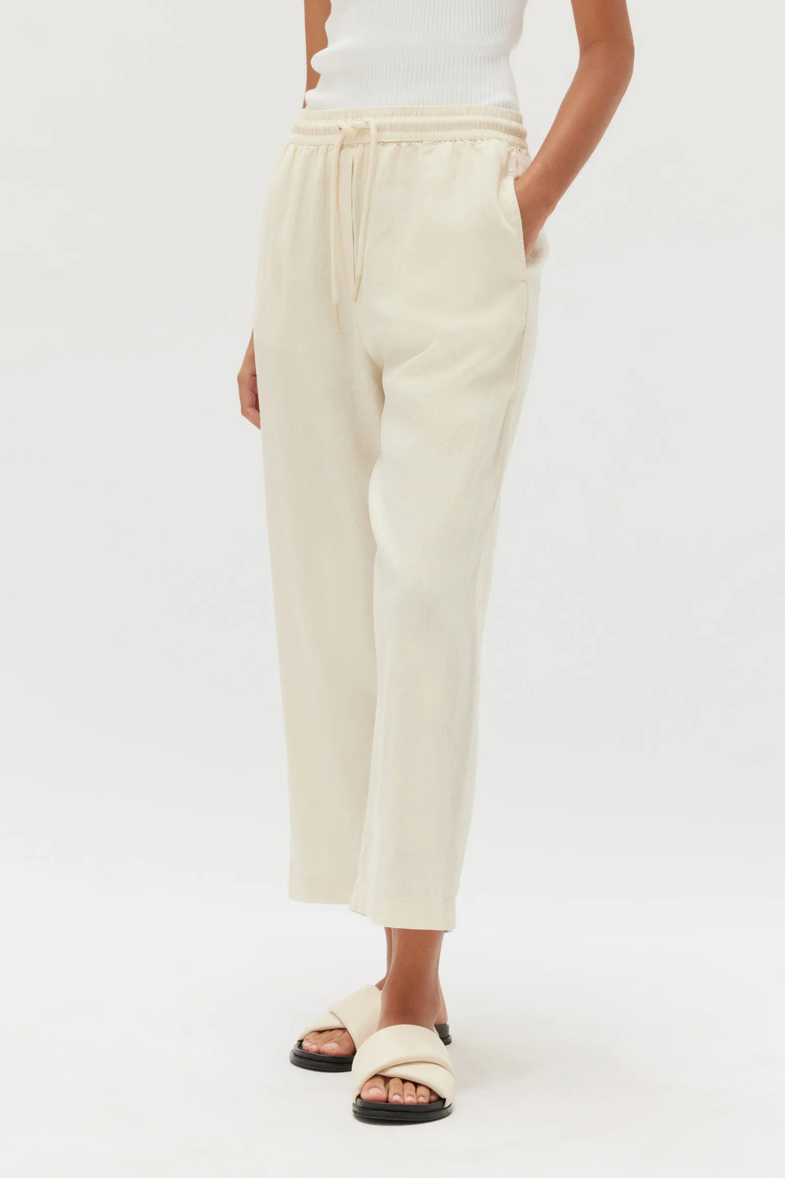 Ami Linen Pant