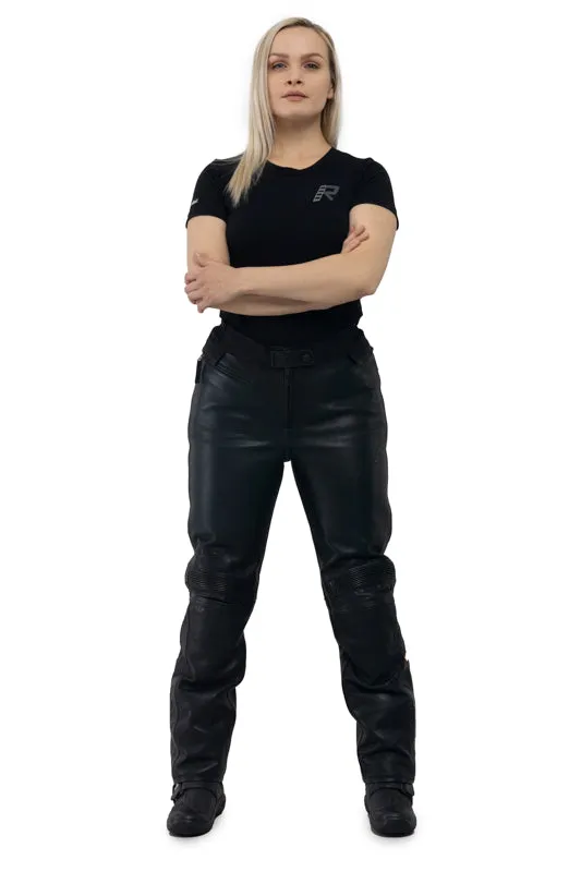 Aramissy Ladies waterproof leather trousers