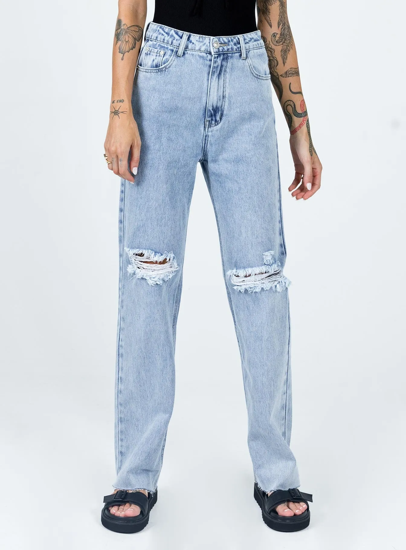 Arcadia Lightwash Denim Jeans