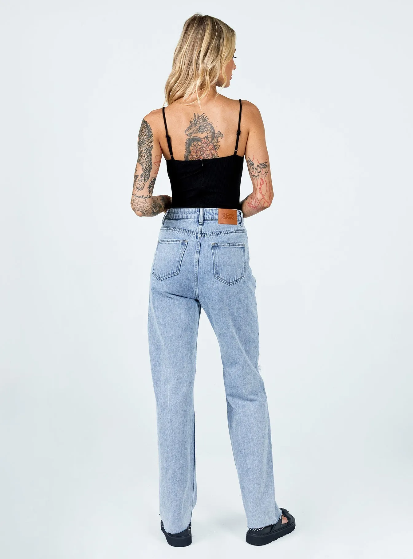 Arcadia Lightwash Denim Jeans