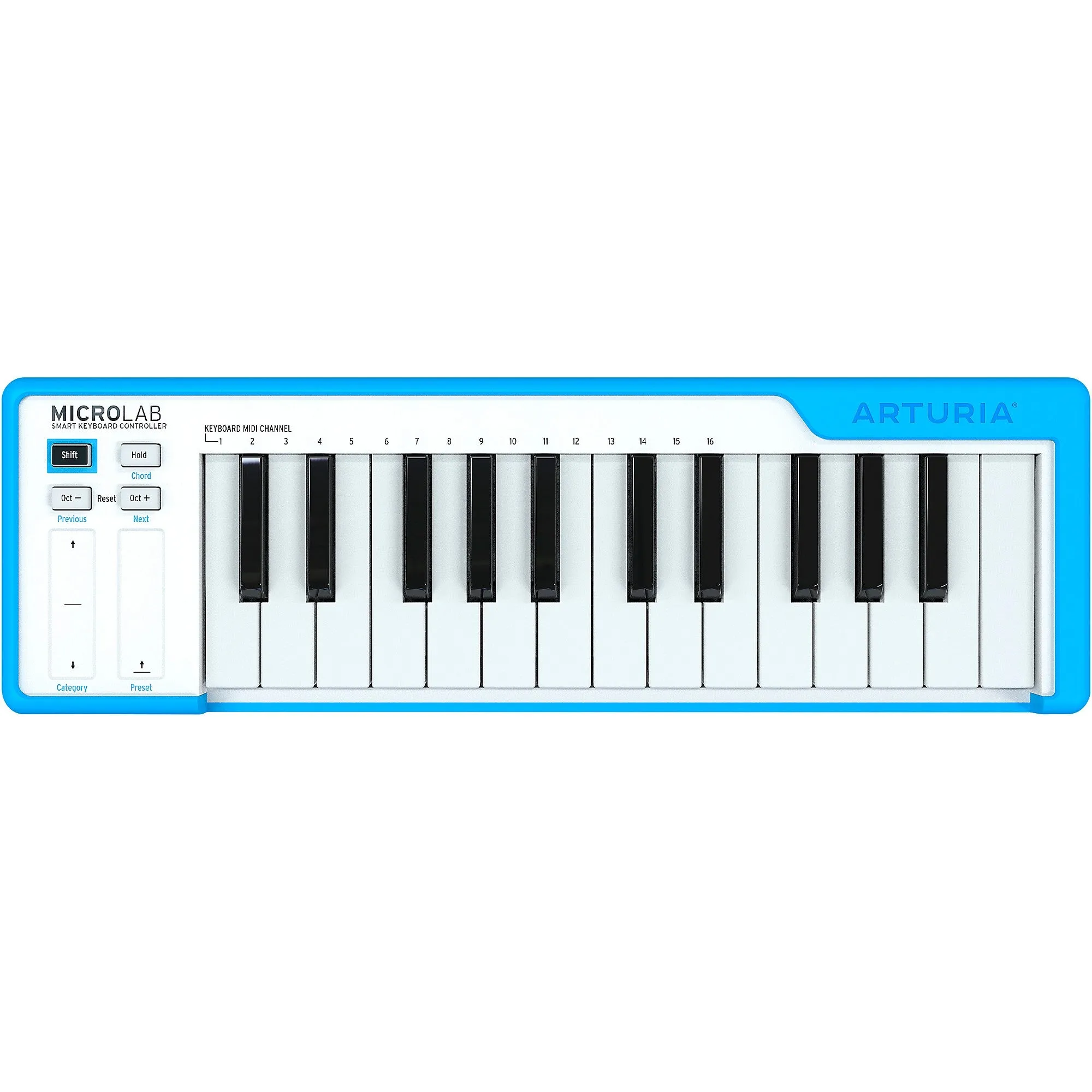 Arturia MicroLab Smart Keyboard Controller Blue 25 Key