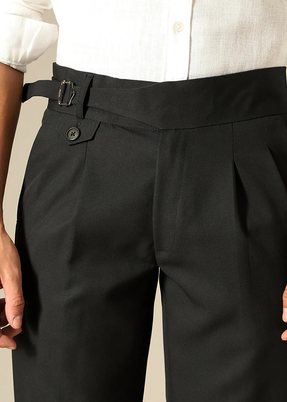 Ash Black Gurkha Pant