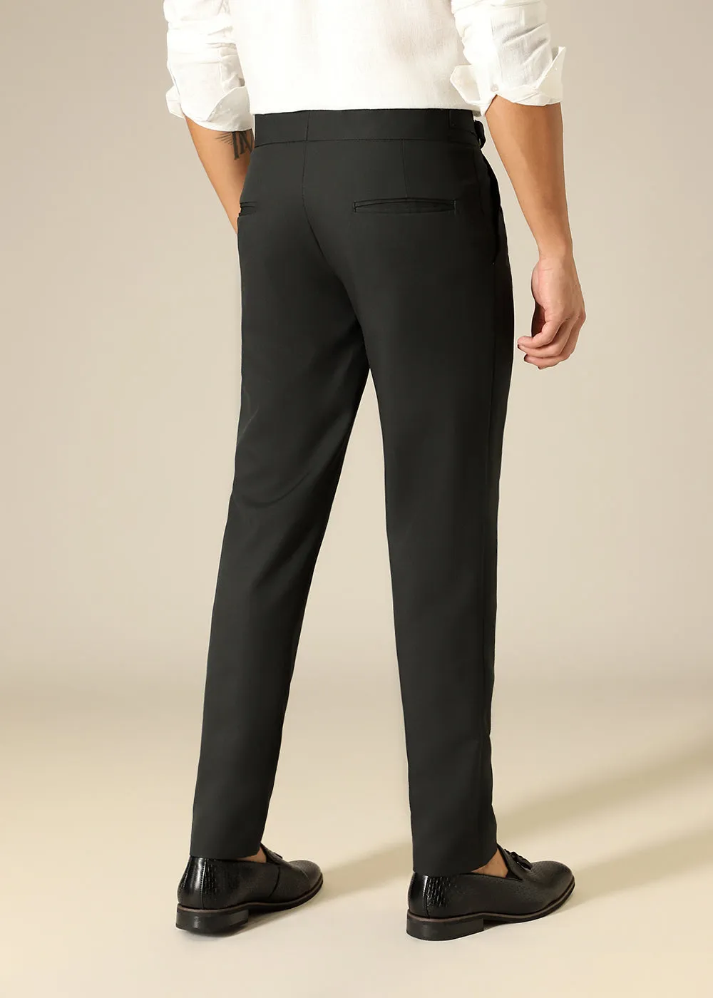 Ash Black Gurkha Pant