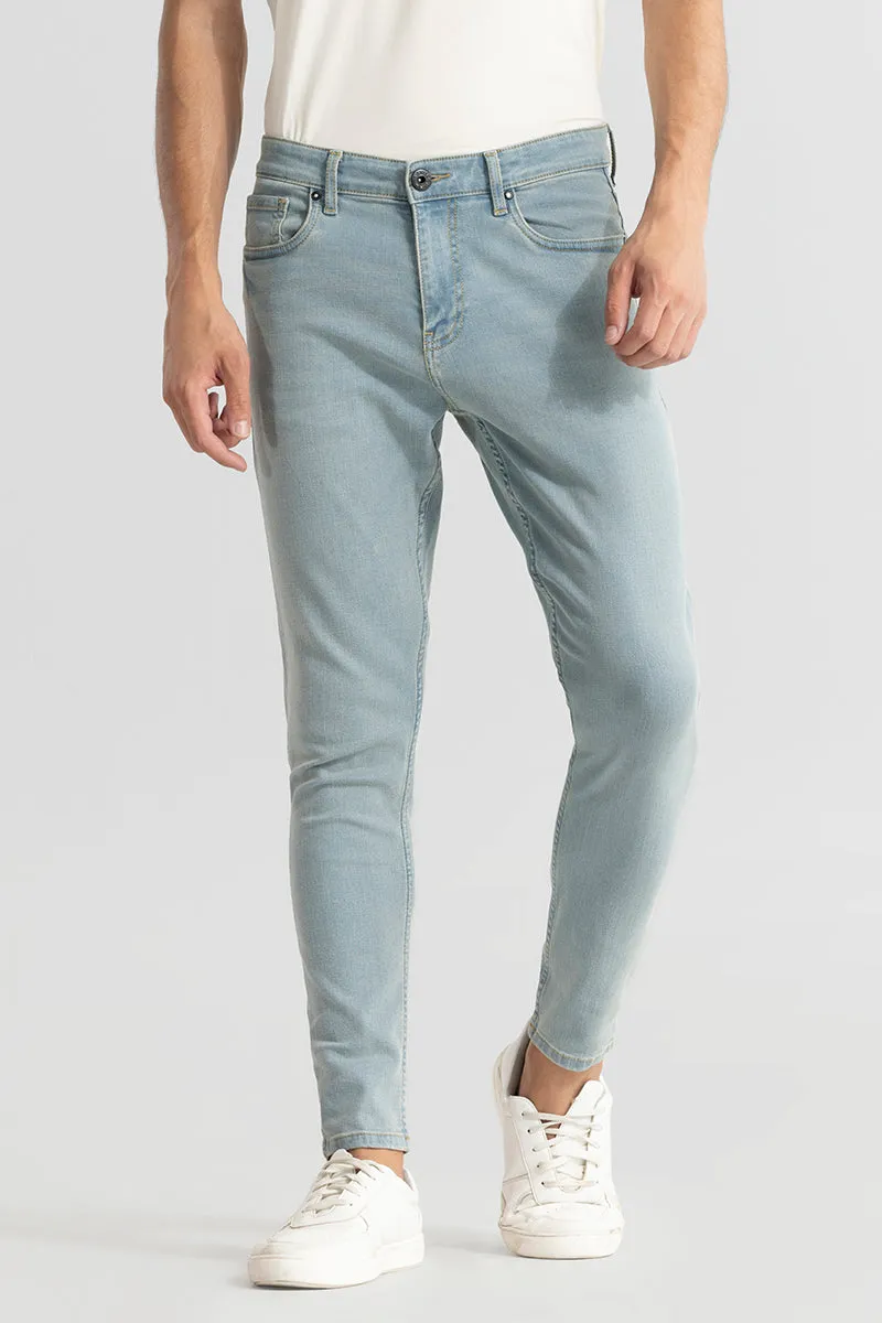 Asher Stone Blue Skinny Jeans