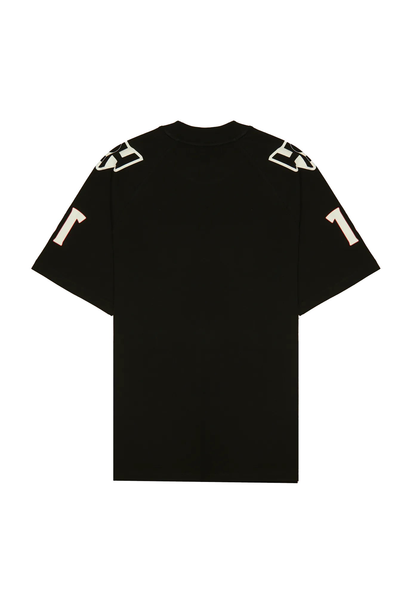 Ashluxe Digital Print Sport Jersey Black