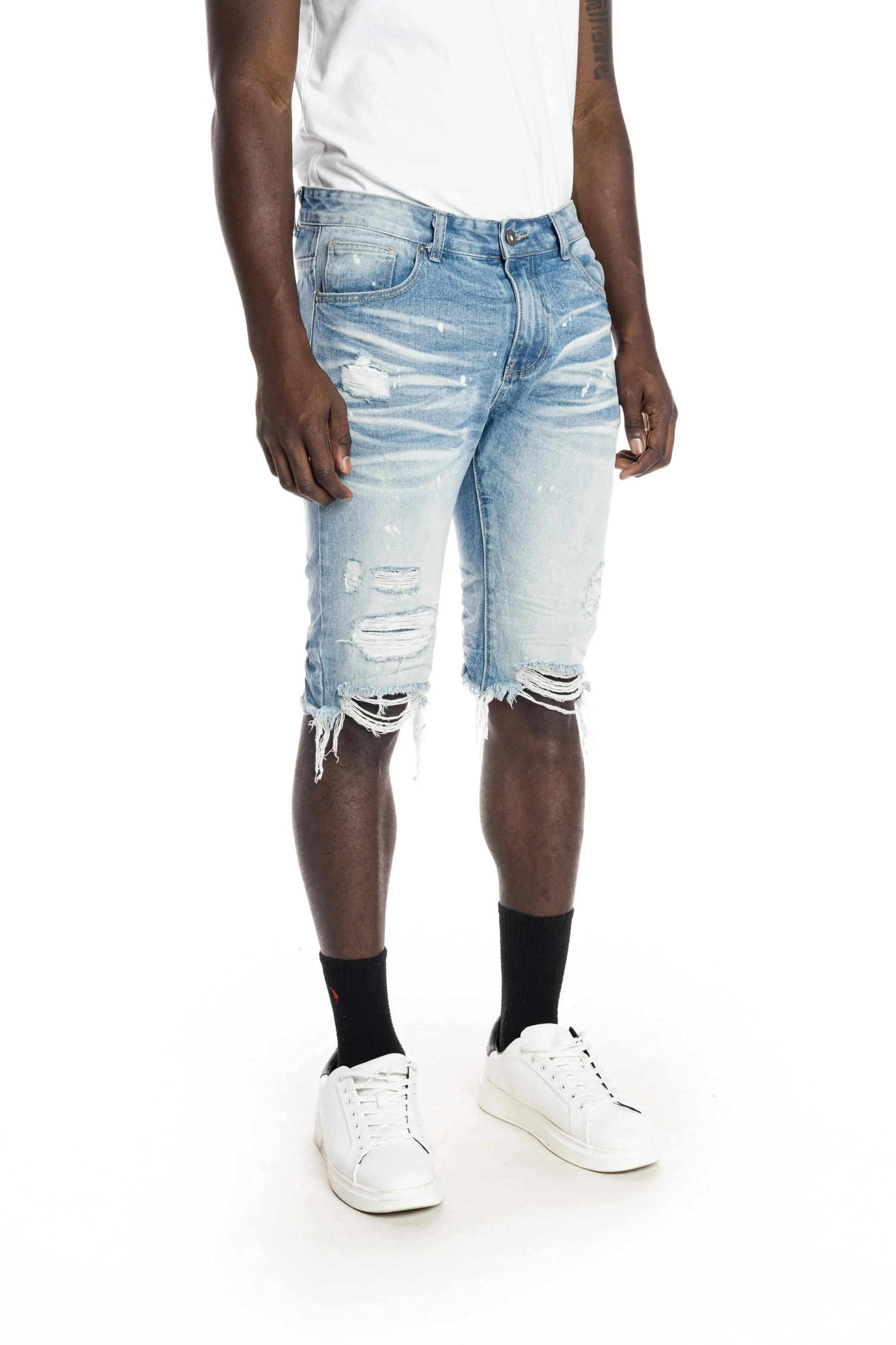 Basic Jean Shorts - Turner Blue