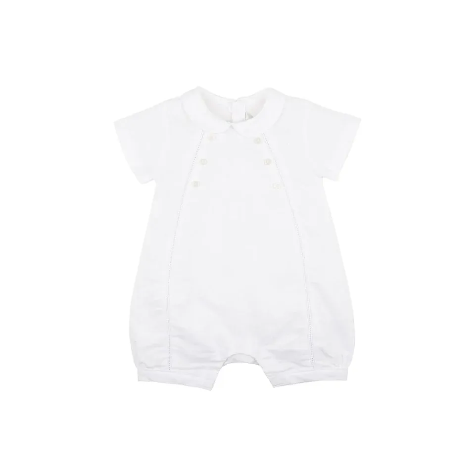 Bebe Baby Jude Smart Romper - Ivory