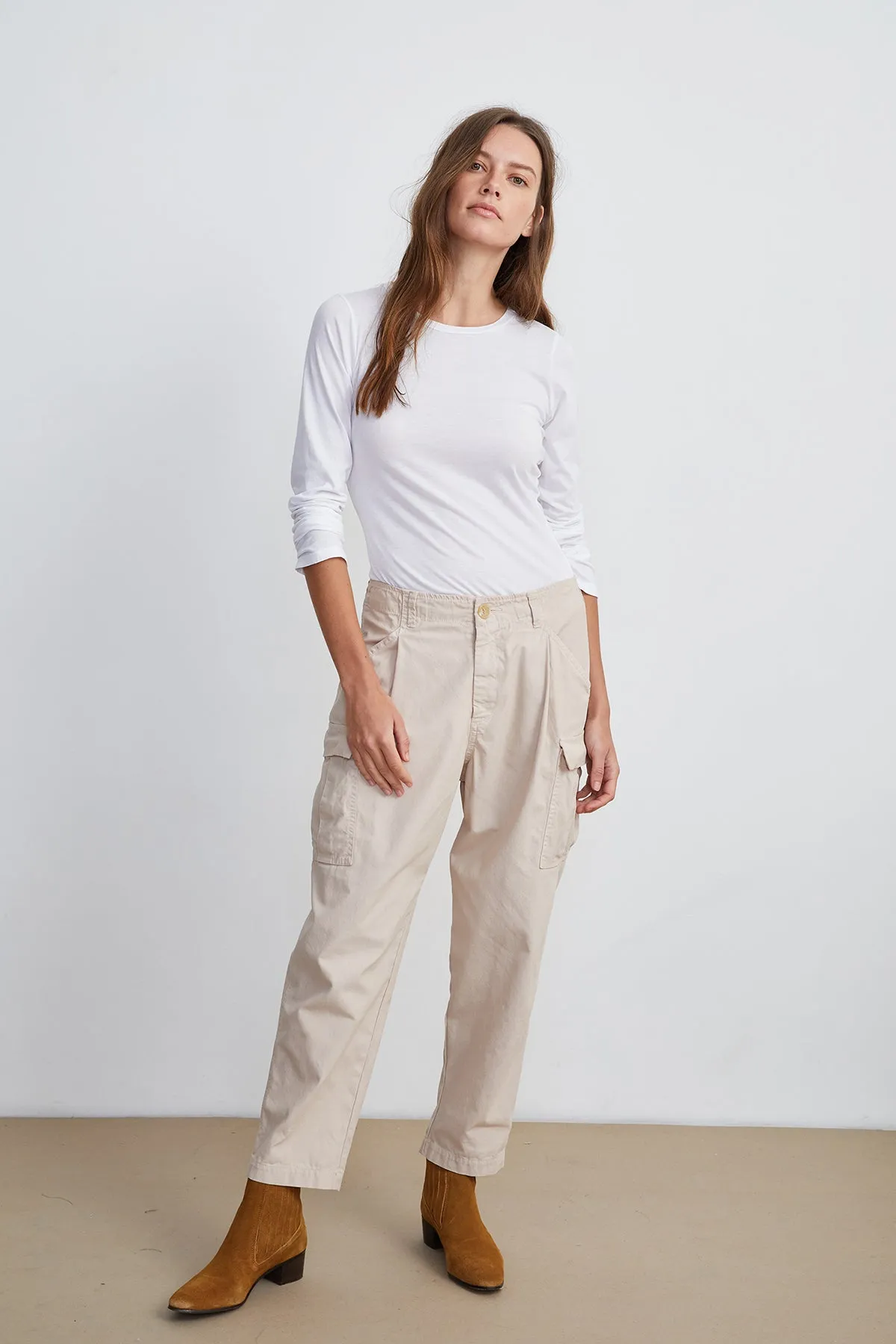 BEV COTTON CANVAS CARGO PANT