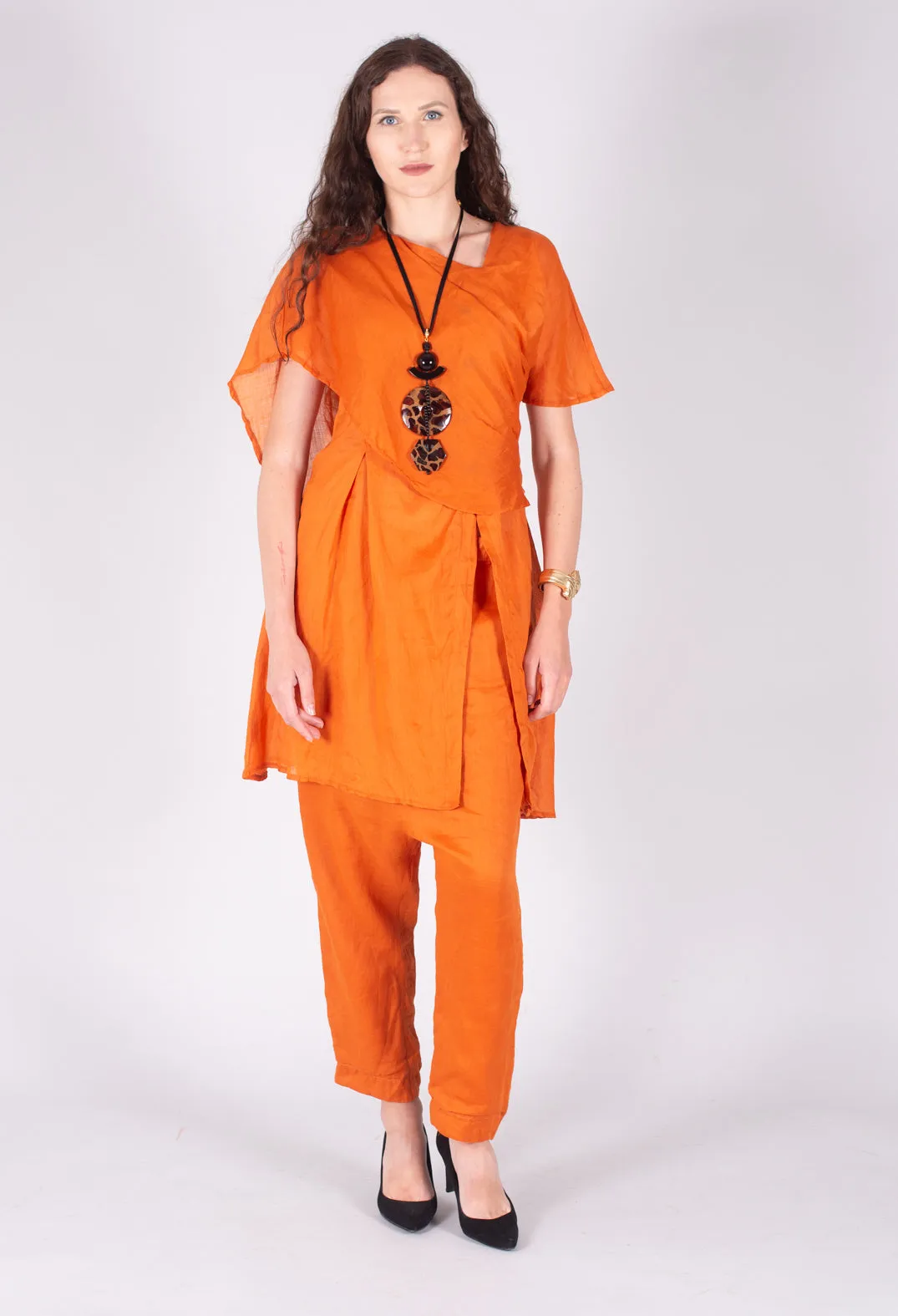 Bibiani Trousers in Unique Orange