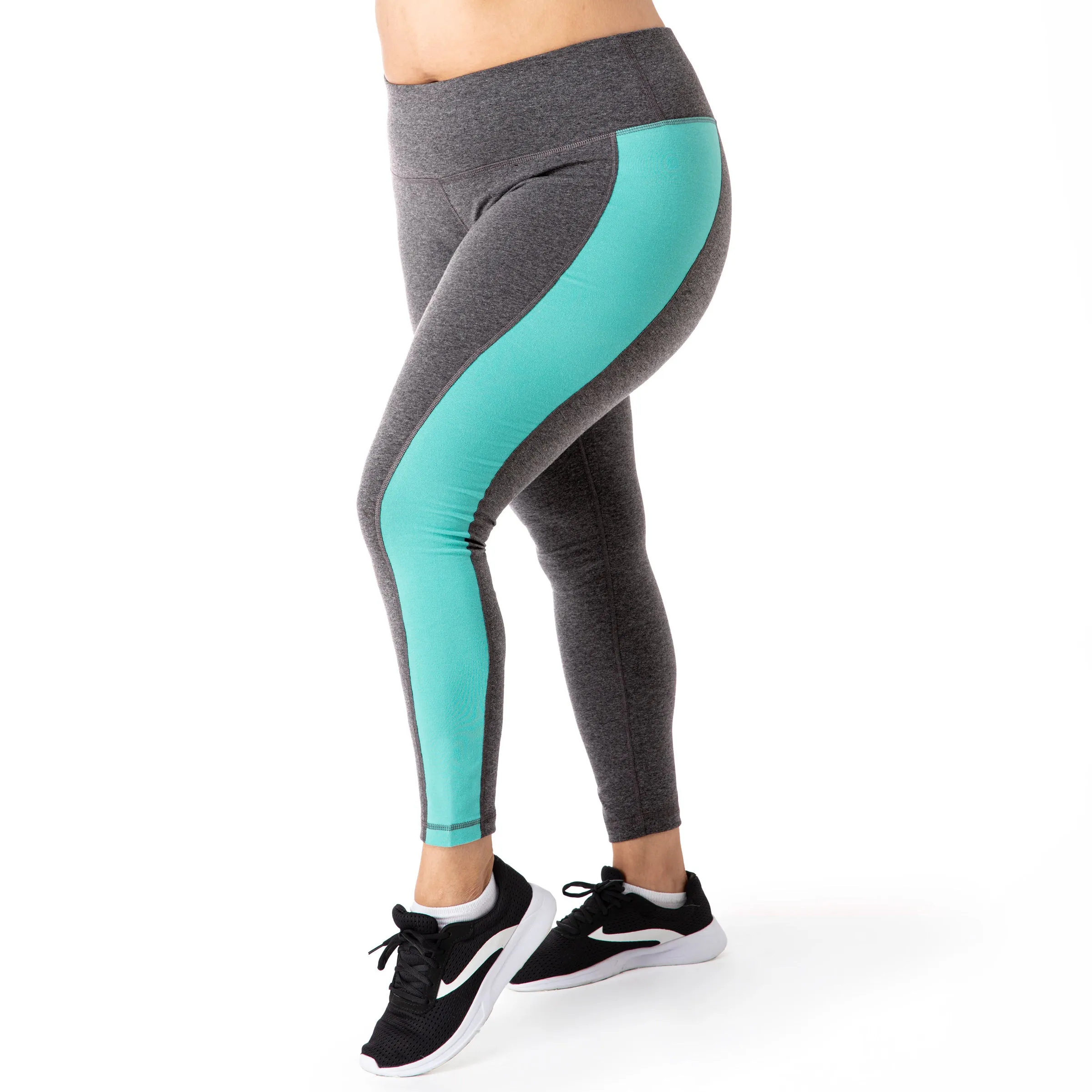 Black Color Block Legging