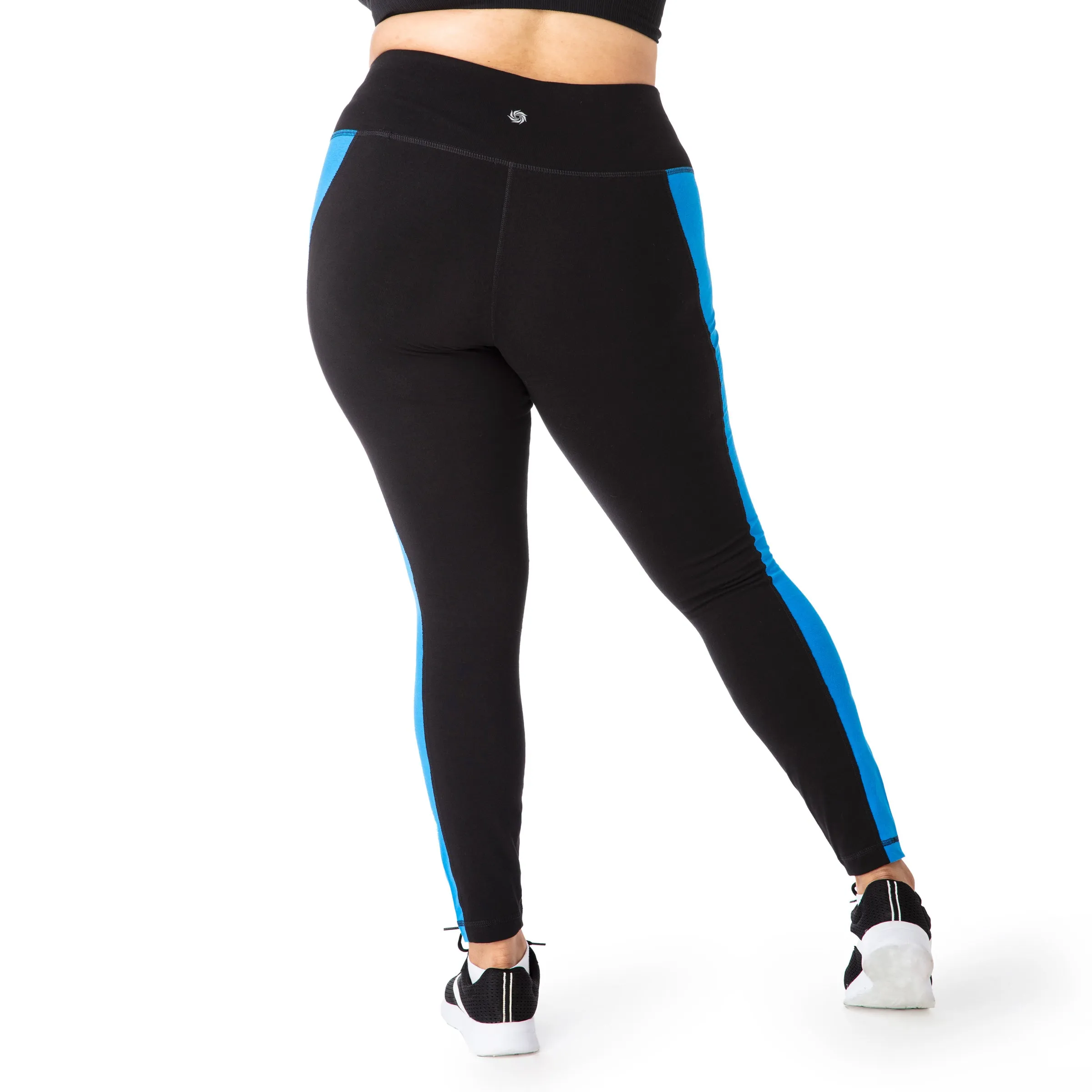 Black Color Block Legging