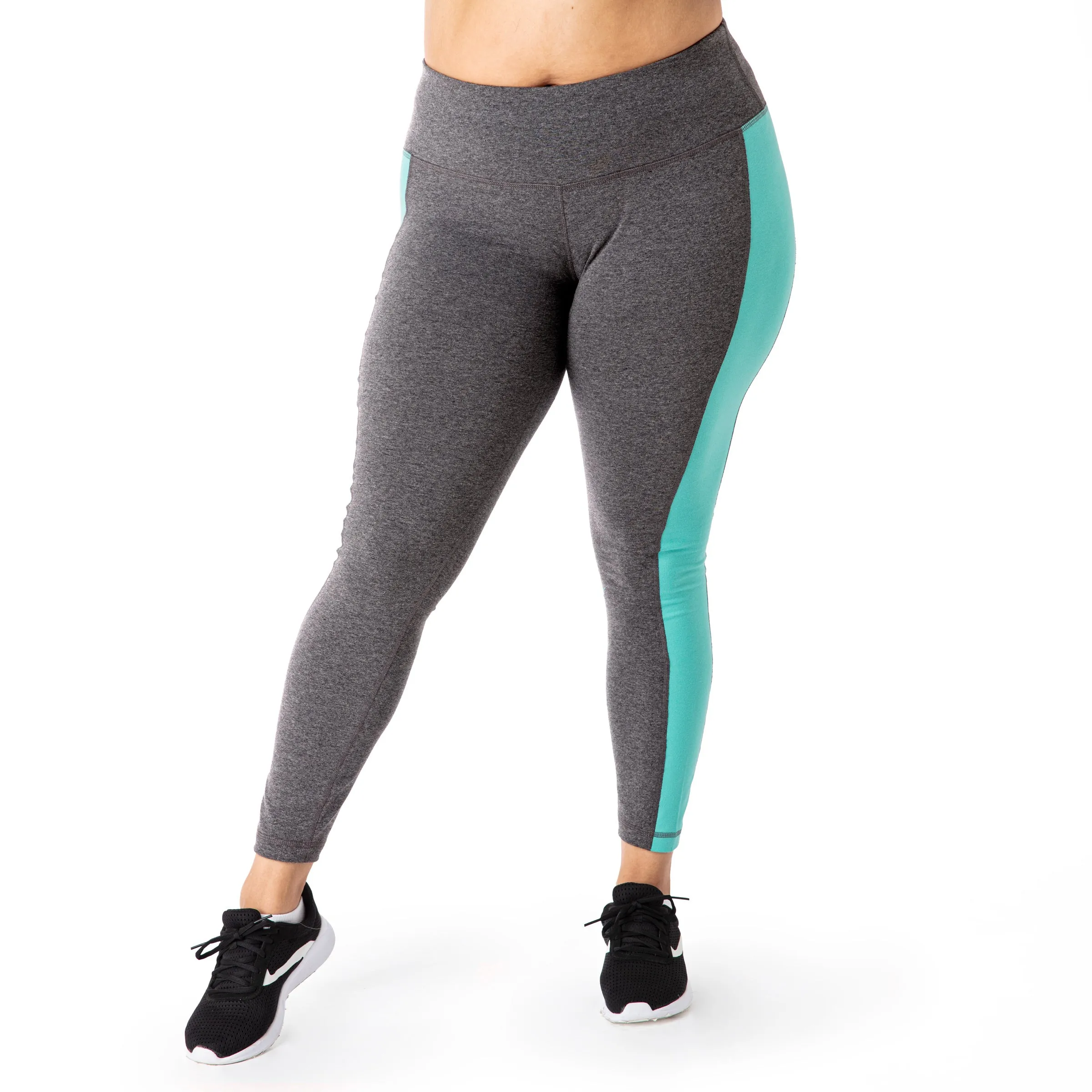 Black Color Block Legging