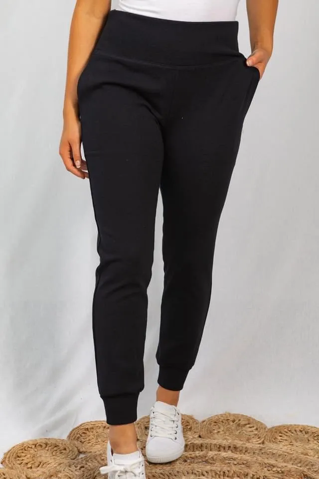 Black Knit legging Joggers