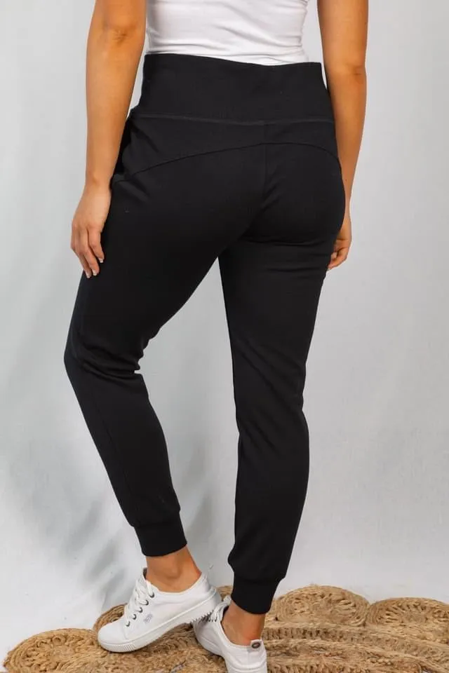 Black Knit legging Joggers