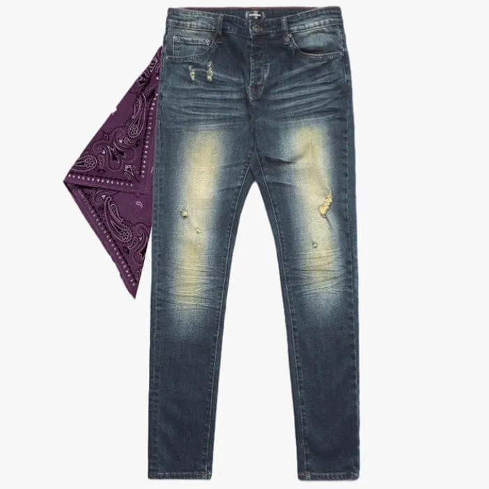 Blue Carats The Mcqueen 5-Pkt Slim-Fit Jean (Blue Burner) 211-9104