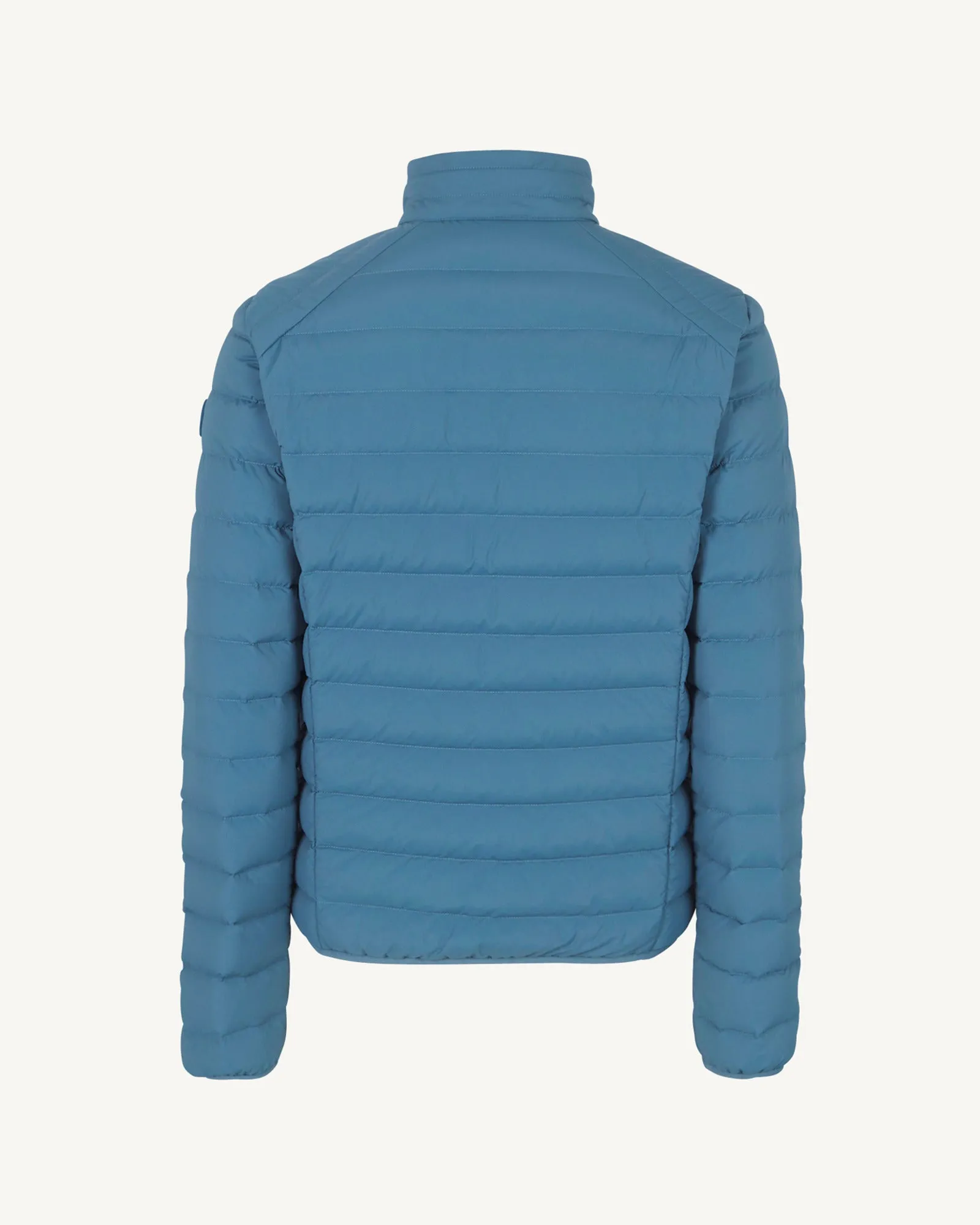 Blue jean Aragon lightweight stretch puffer jacket