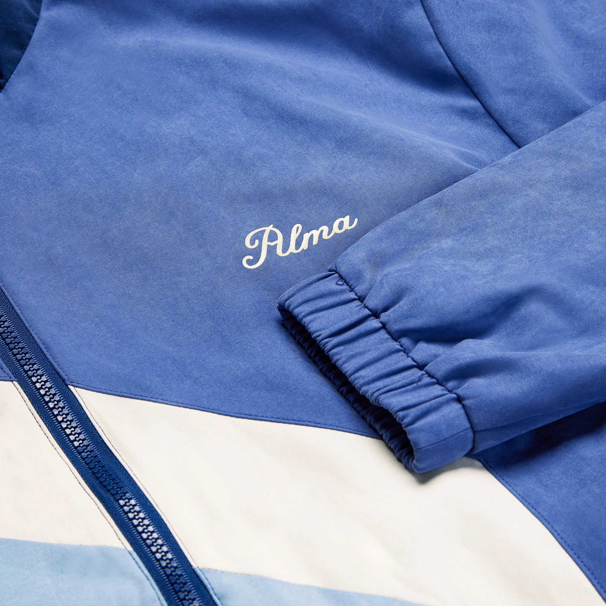 Blue Sabra Panel Track Jacket