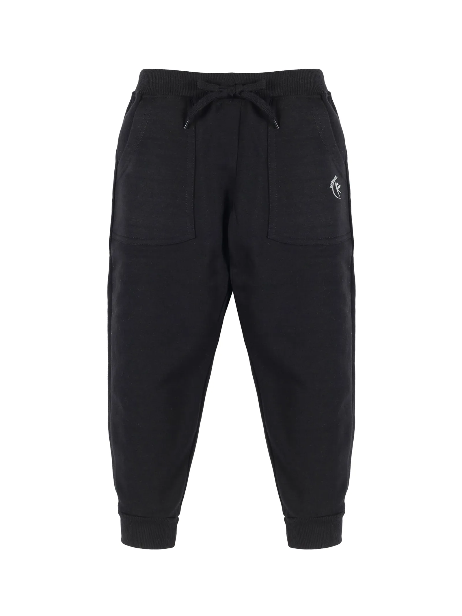 Boy's Round Neck Sweatshirt & Solid Fleece Track Pant Set