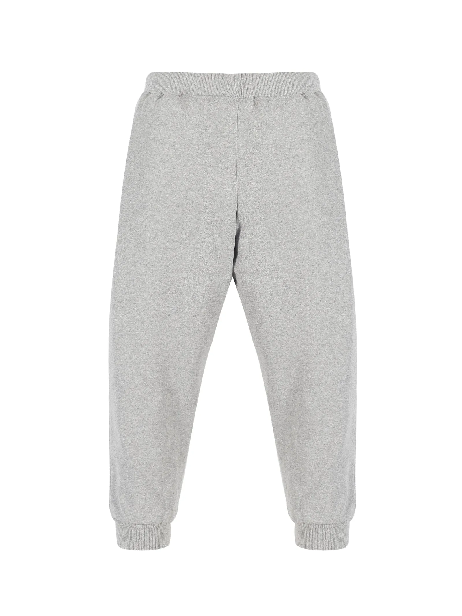 Boy's Round Neck Sweatshirt & Solid Fleece Track Pant Set