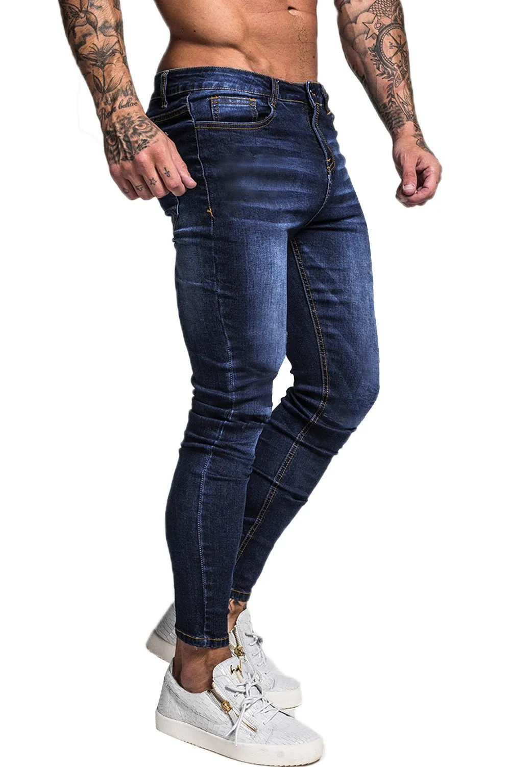 Buy $80 Free Shipping Super Stretch Skinny Jean - Blue