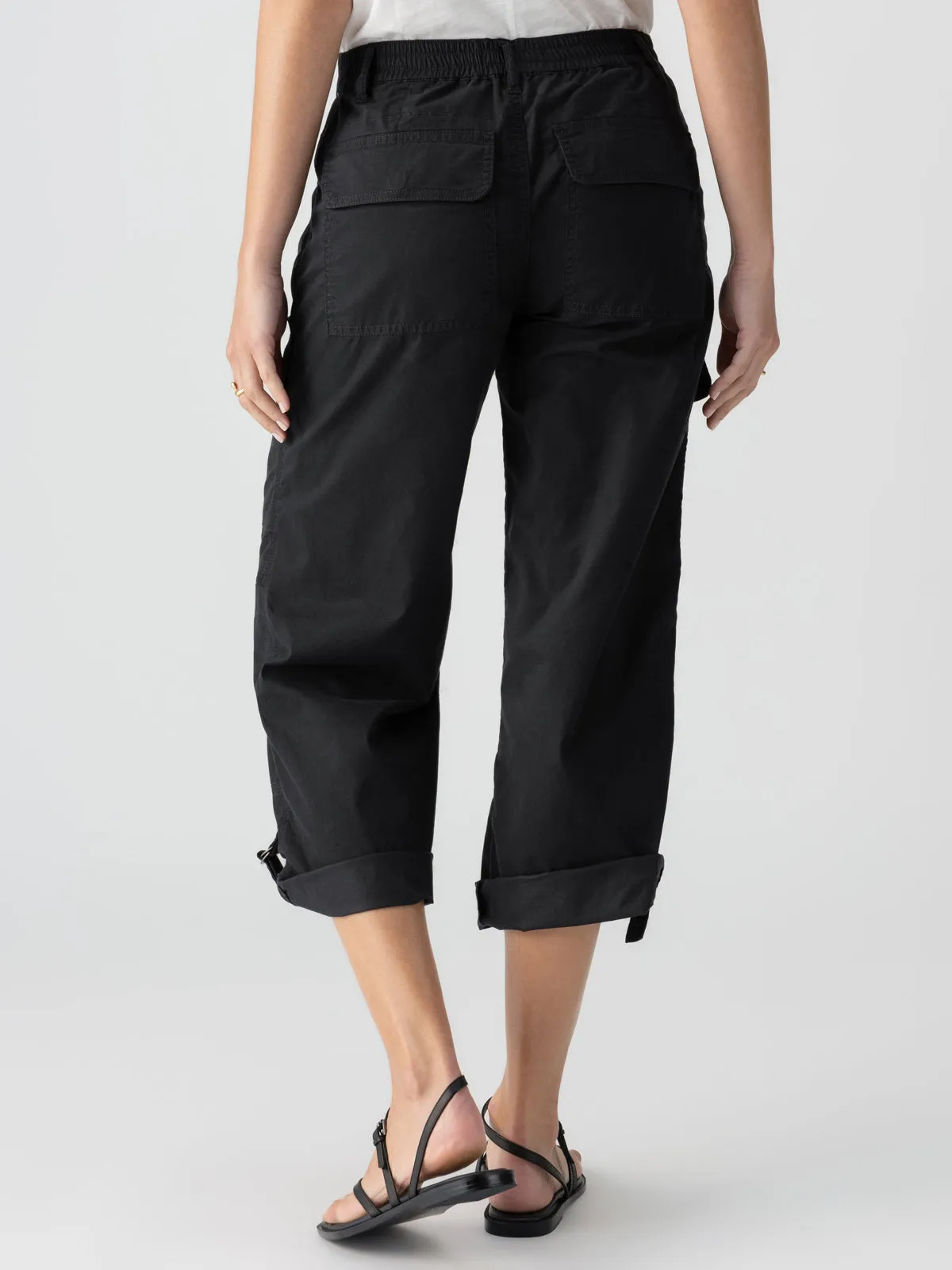 Cali Cargo Standard Rise Pant Black