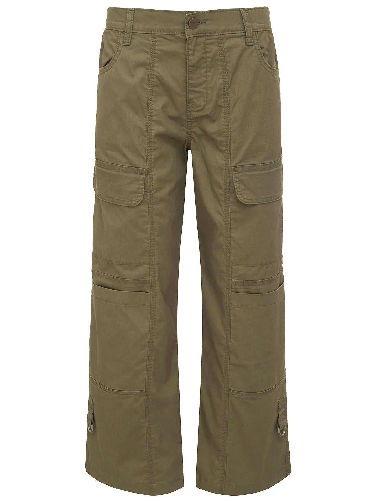 Cali Cargo Standard Rise Pant Mossy Green