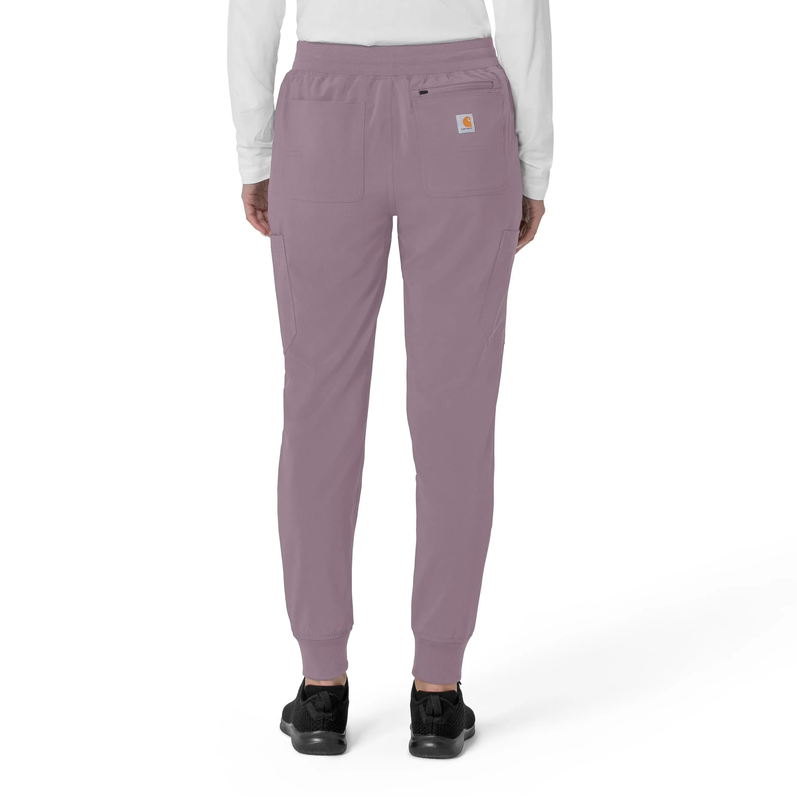 Carhartt Force Cross-Flex Women's Cargo Jogger Scrub Pant - Lavender Mist