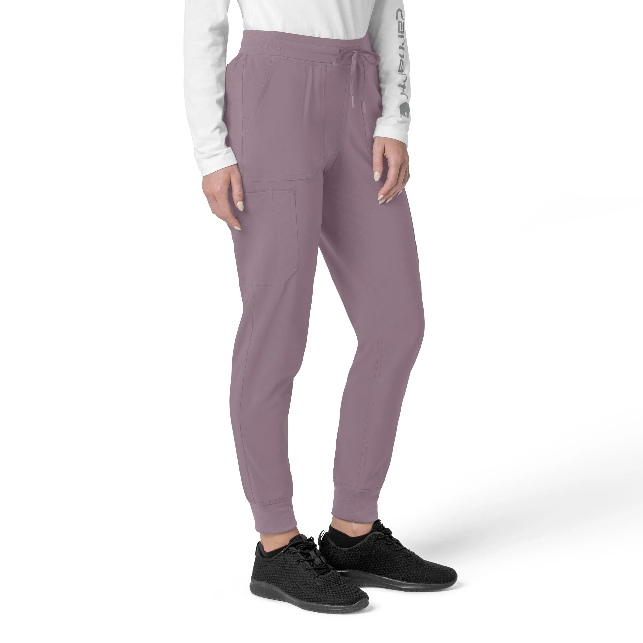 Carhartt Force Cross-Flex Women's Cargo Jogger Scrub Pant - Lavender Mist