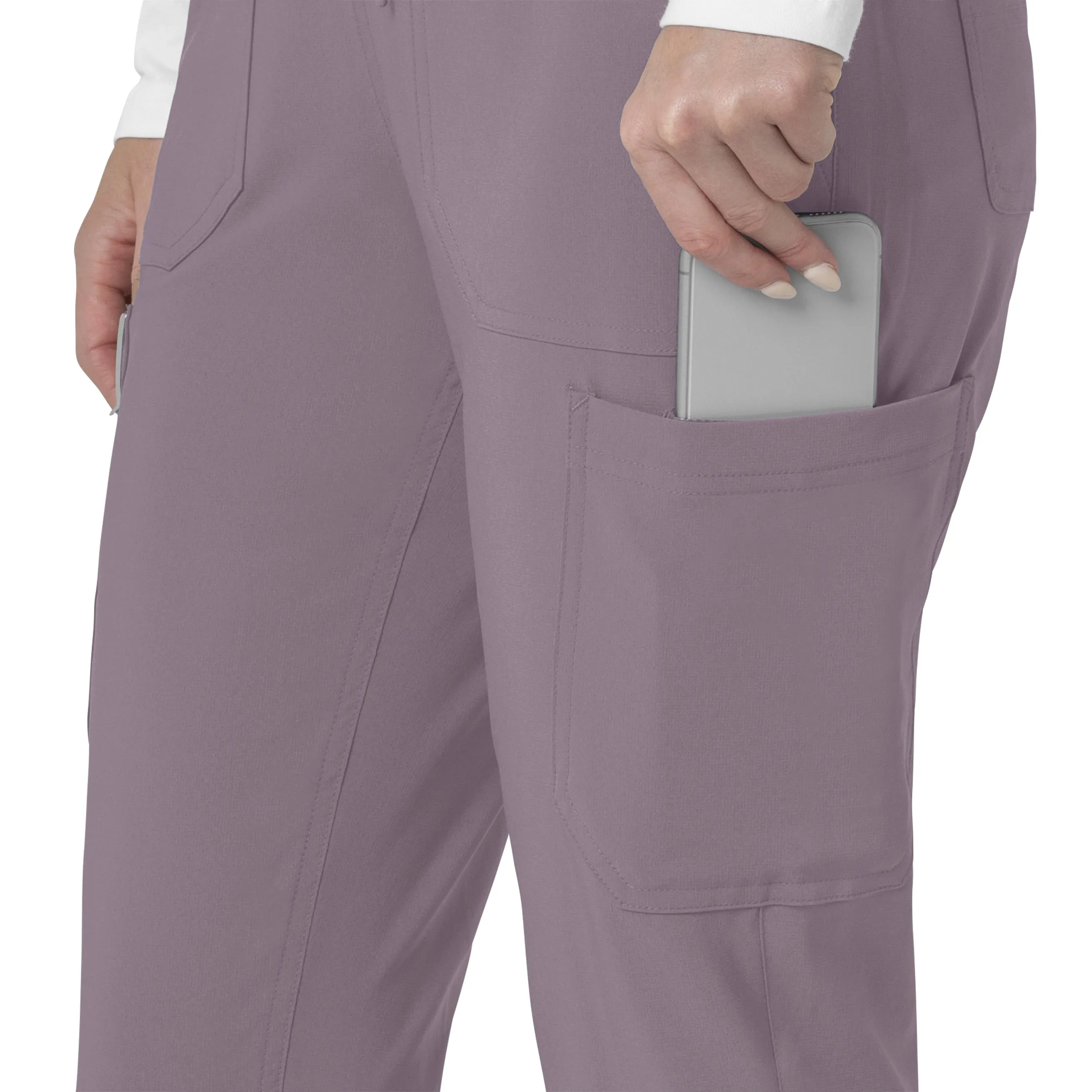 Carhartt Force Cross-Flex Women's Cargo Jogger Scrub Pant - Lavender Mist