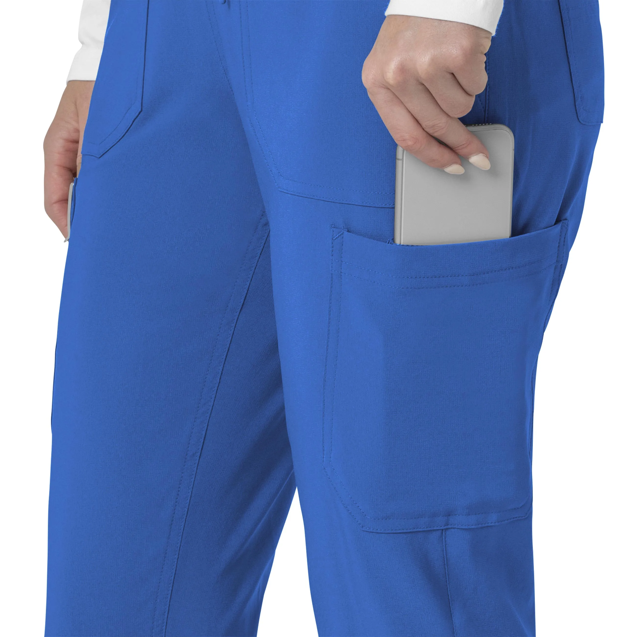 Carhartt Force Cross-Flex Women's Cargo Jogger Scrub Pant - Royal