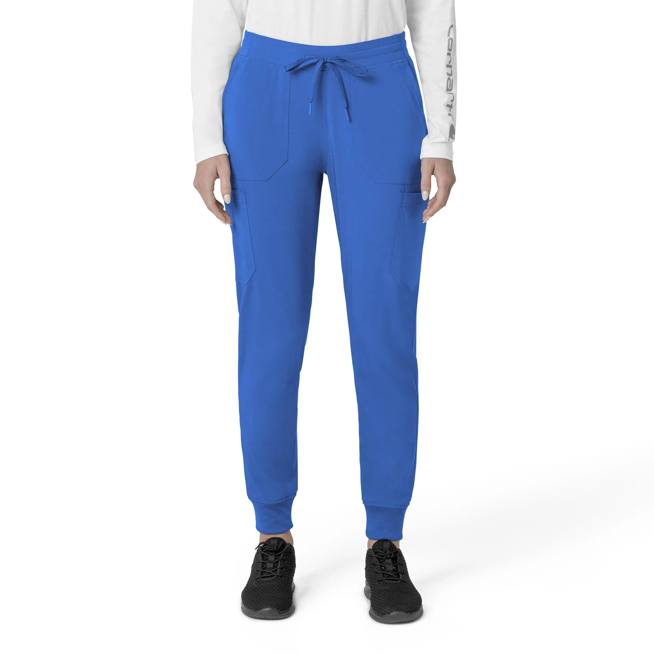 Carhartt Force Cross-Flex Women's Cargo Jogger Scrub Pant - Royal