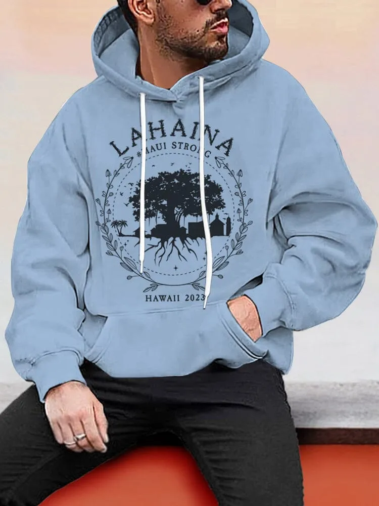 Casual Lahaina Strong Hoodie