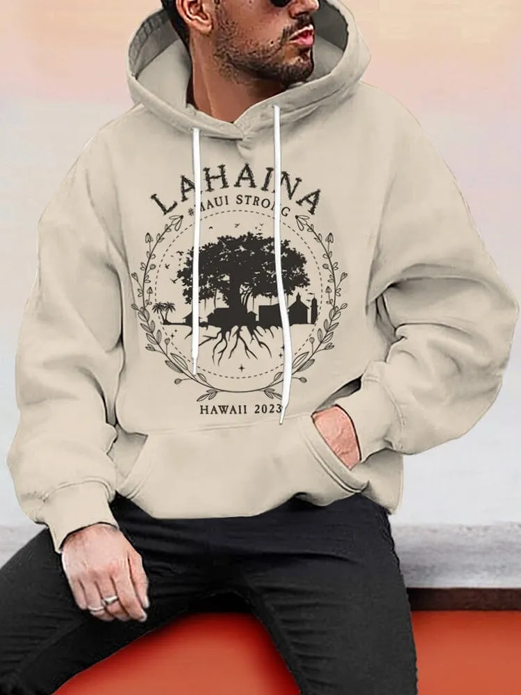 Casual Lahaina Strong Hoodie