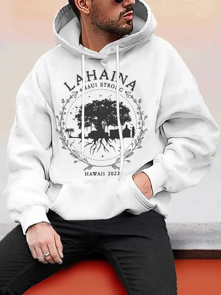 Casual Lahaina Strong Hoodie