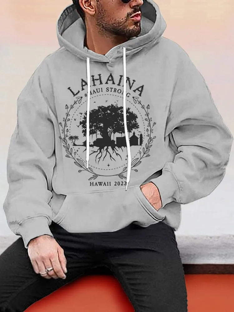 Casual Lahaina Strong Hoodie