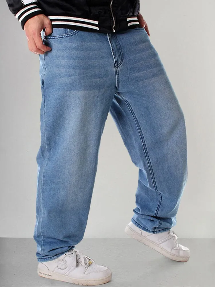 Casual Loose Straight Jeans