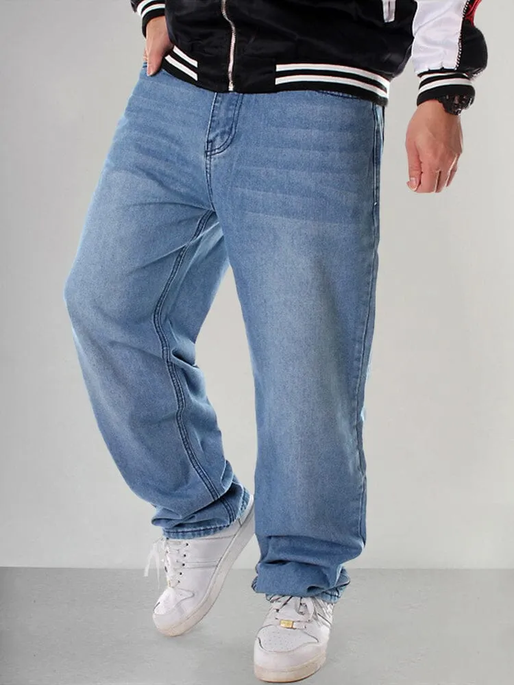 Casual Loose Straight Jeans