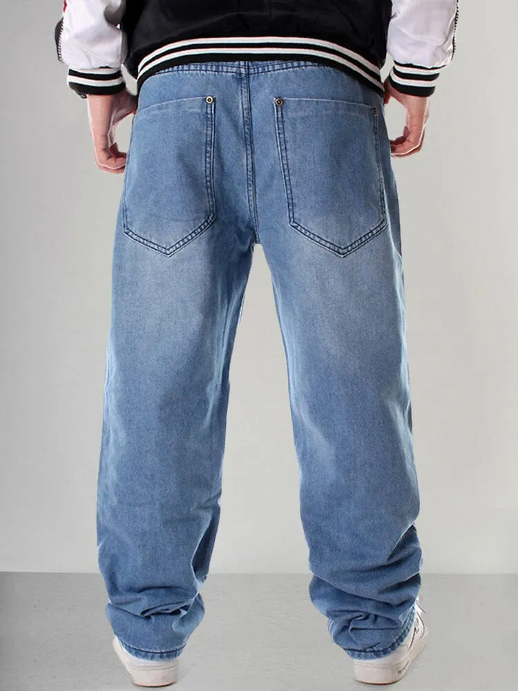 Casual Loose Straight Jeans