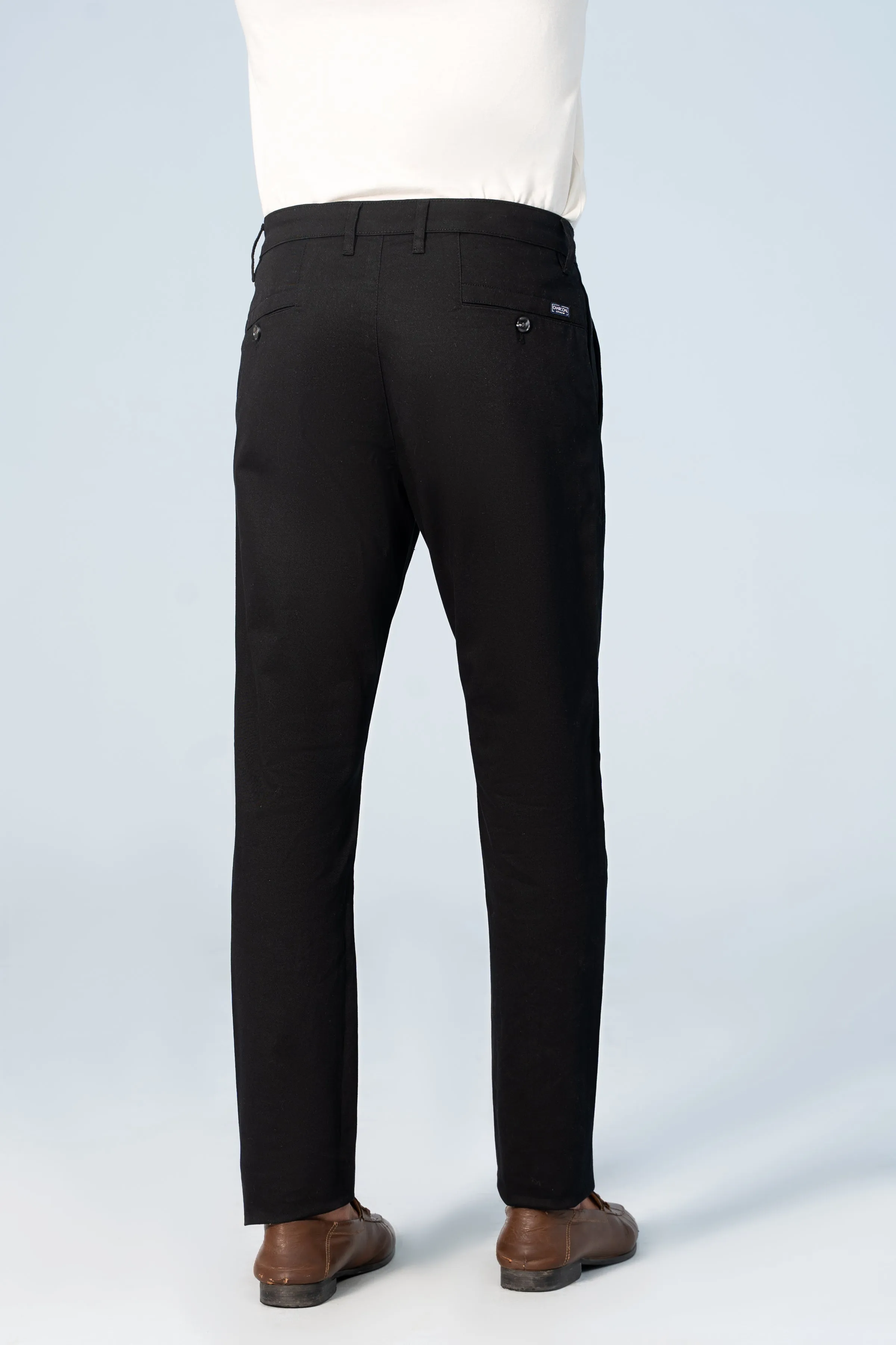 CASUAL PANT CROSS POCKET BLACK