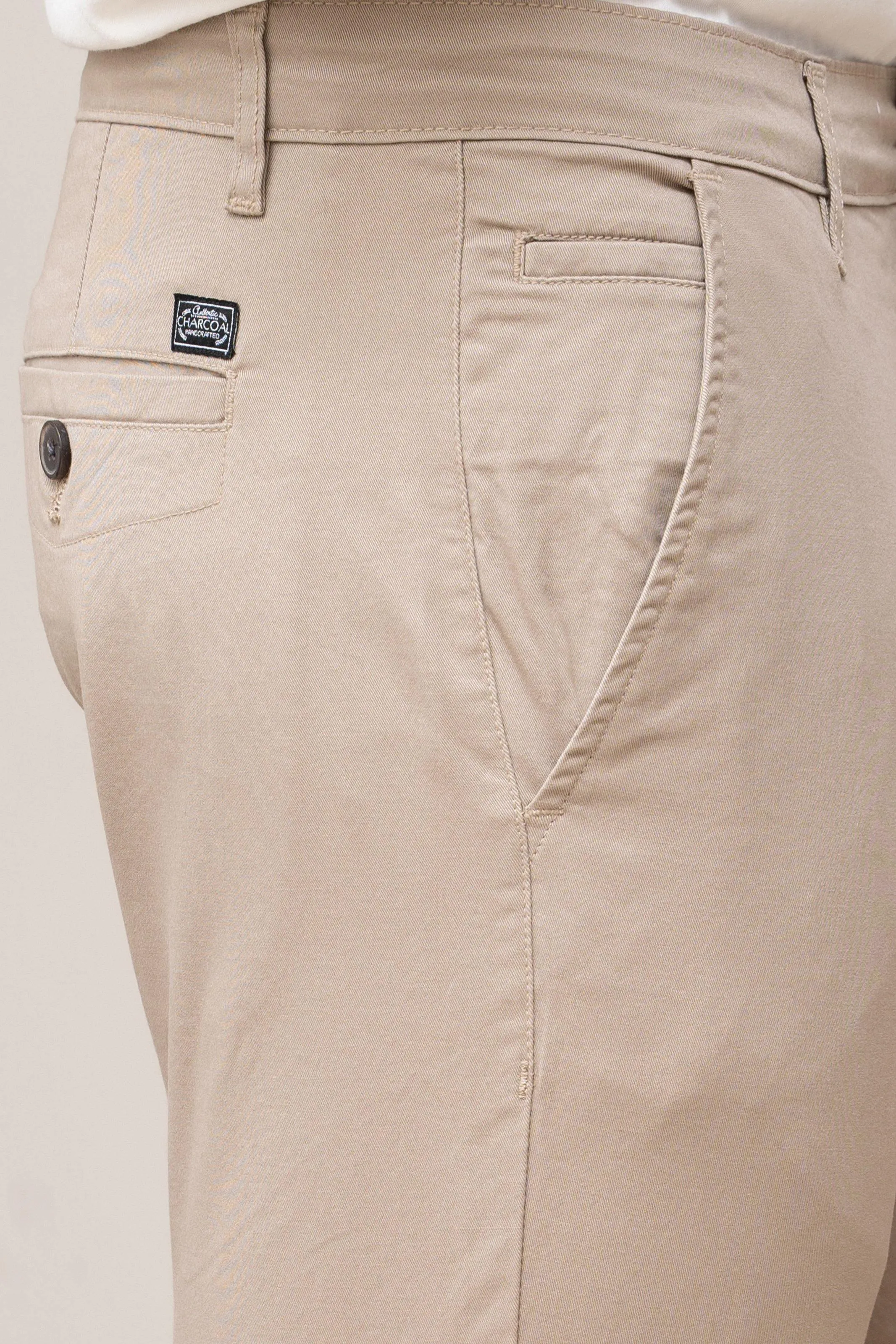 CASUAL PANT CROSS POCKET LIGHT KHAKI