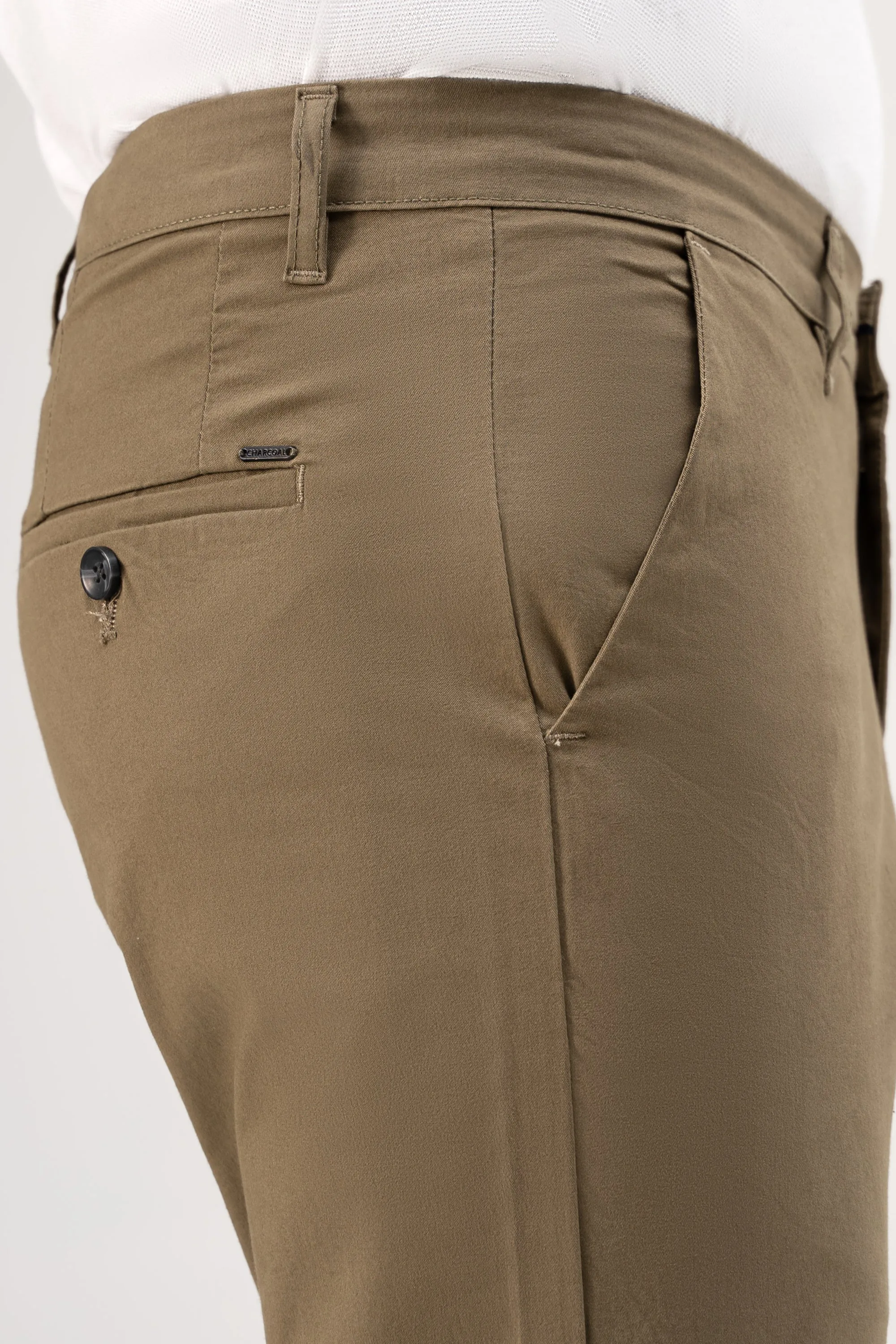 CASUAL PANT CROSS POCKET OLIVE