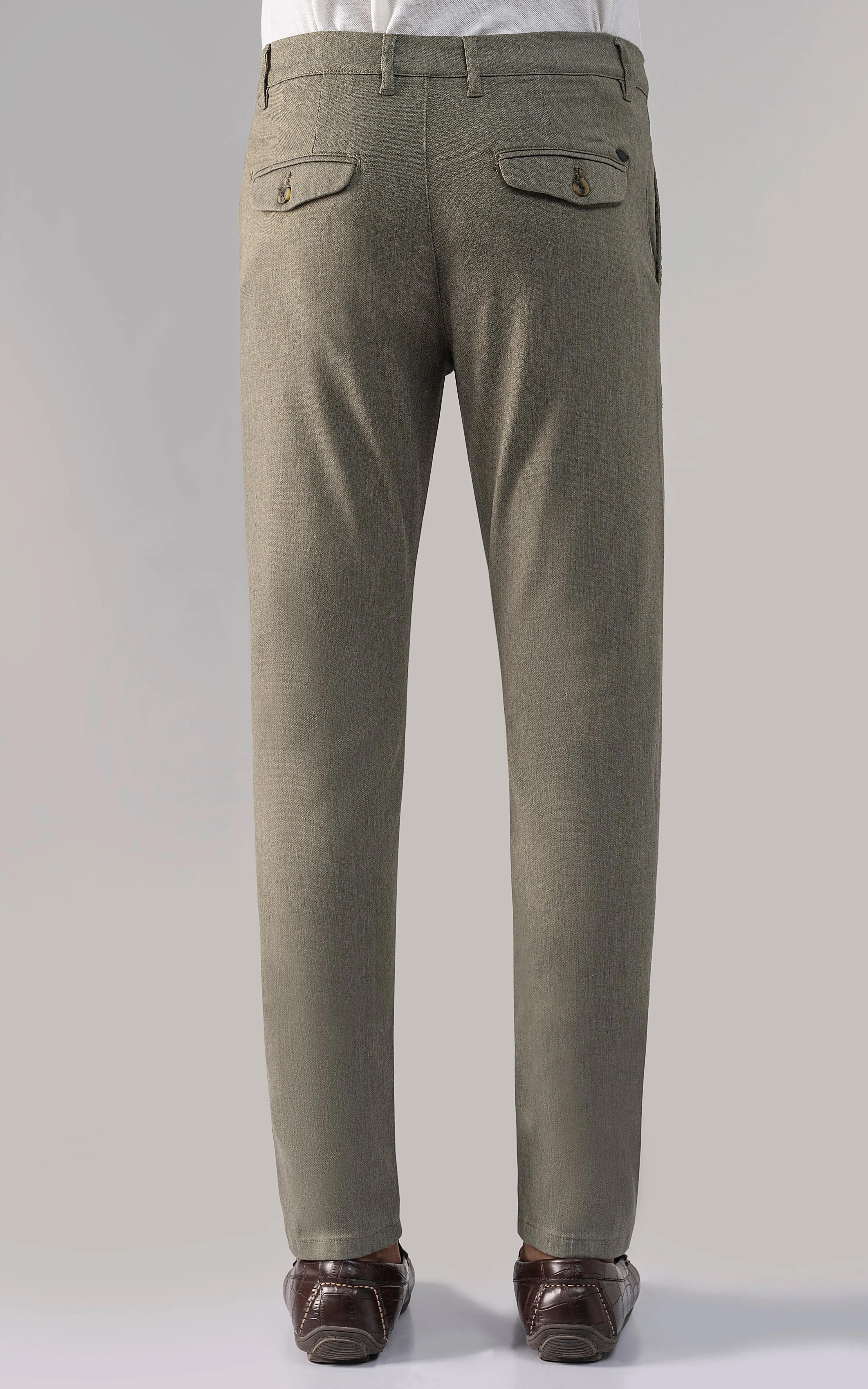 CASUAL PANT CROSS POCKET OLIVE